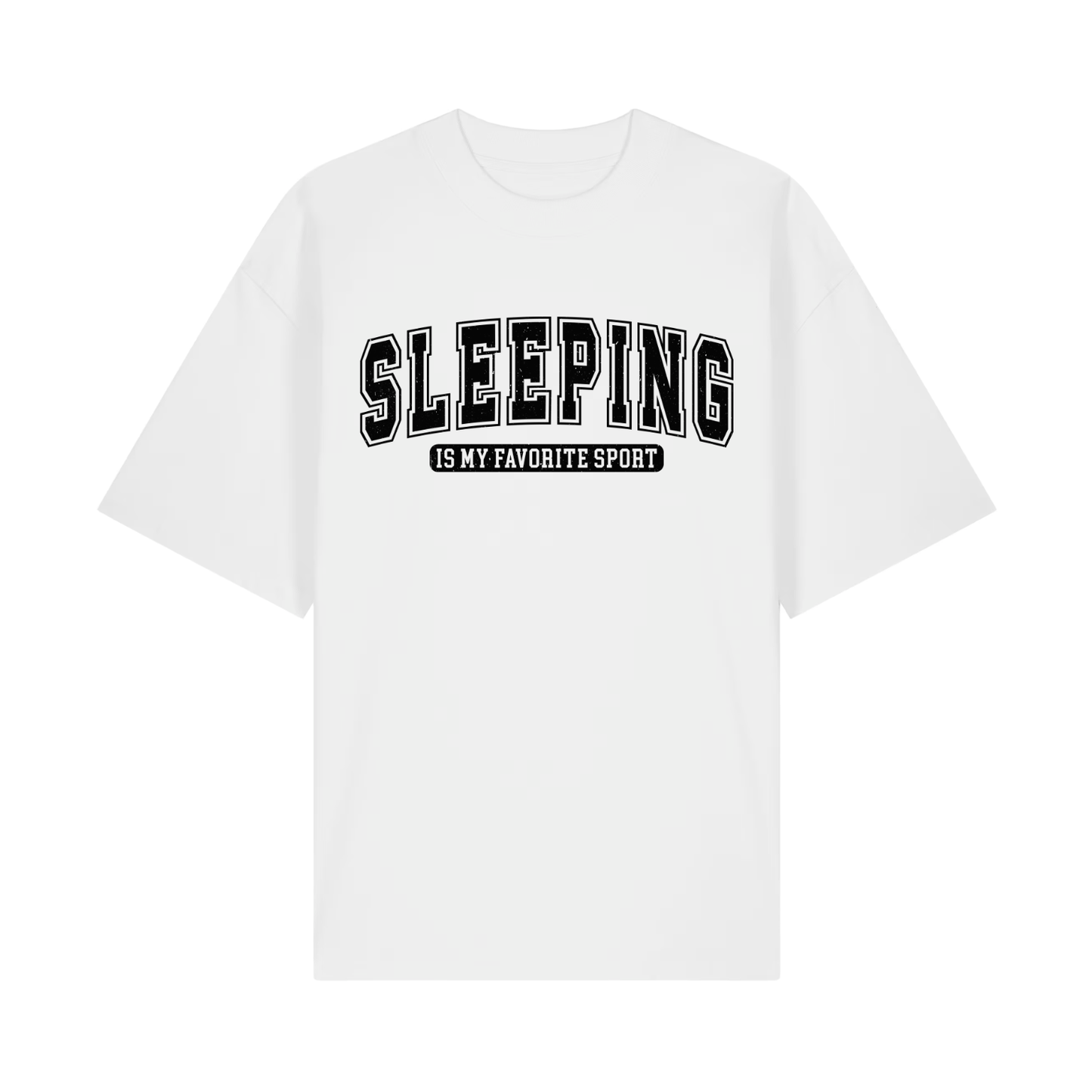 Tricou oversized Sleeping