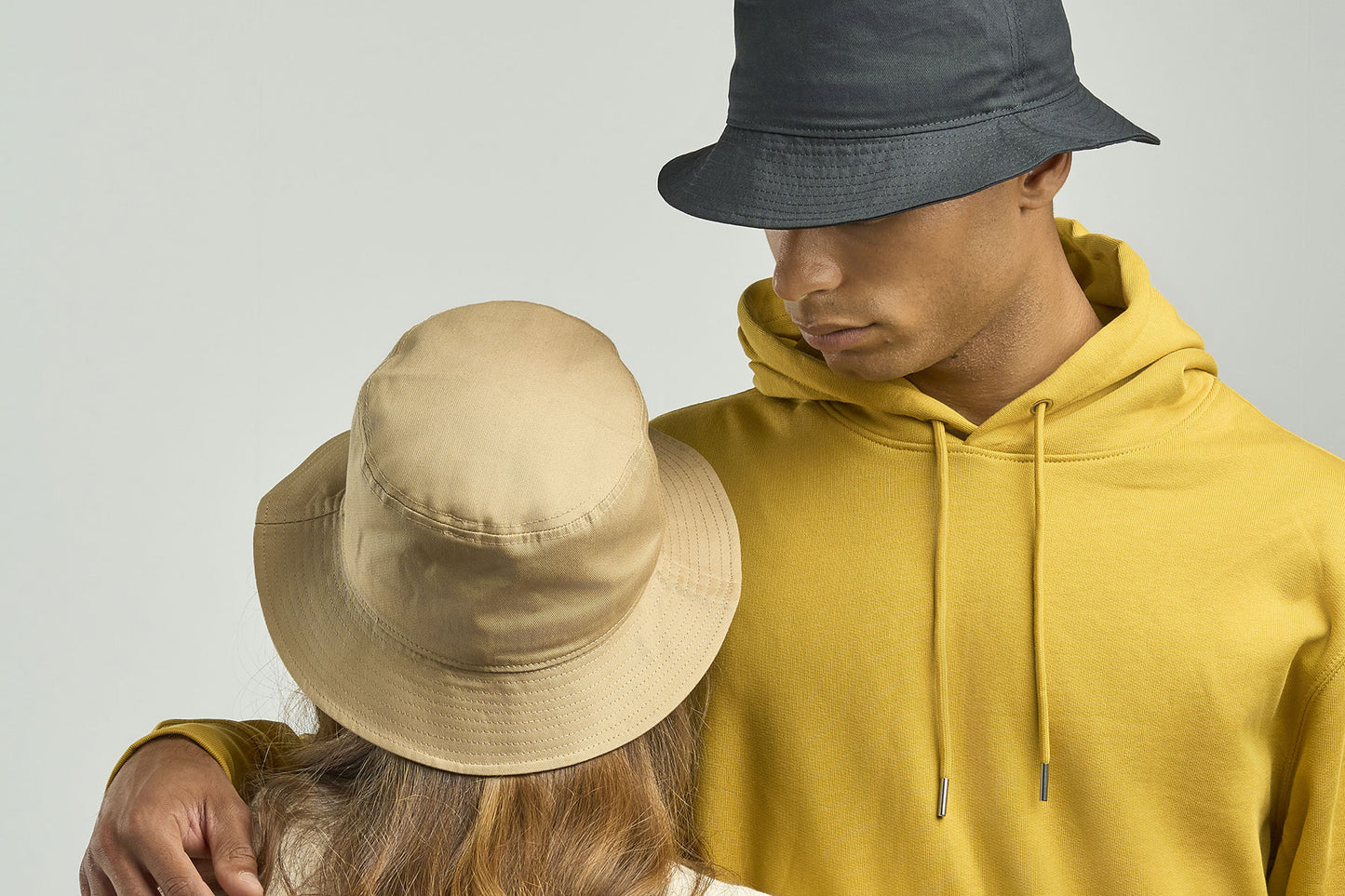 Bucket Hat Atlantis Cotton Negru