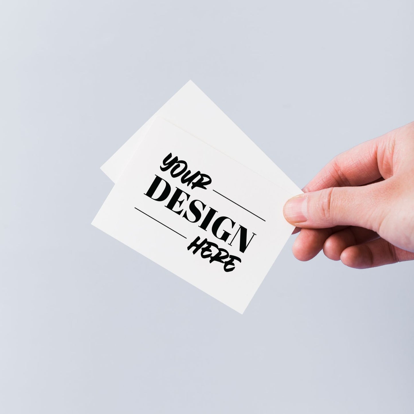 Sticker dreptunghiular personalizat