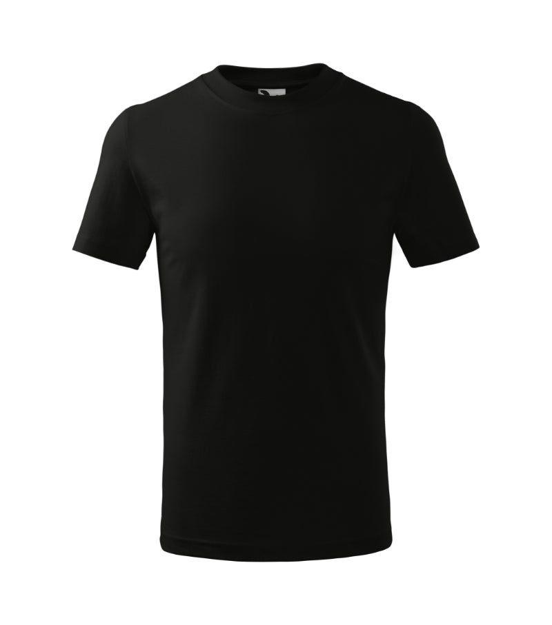 Tricou copii Malfini Basic negru