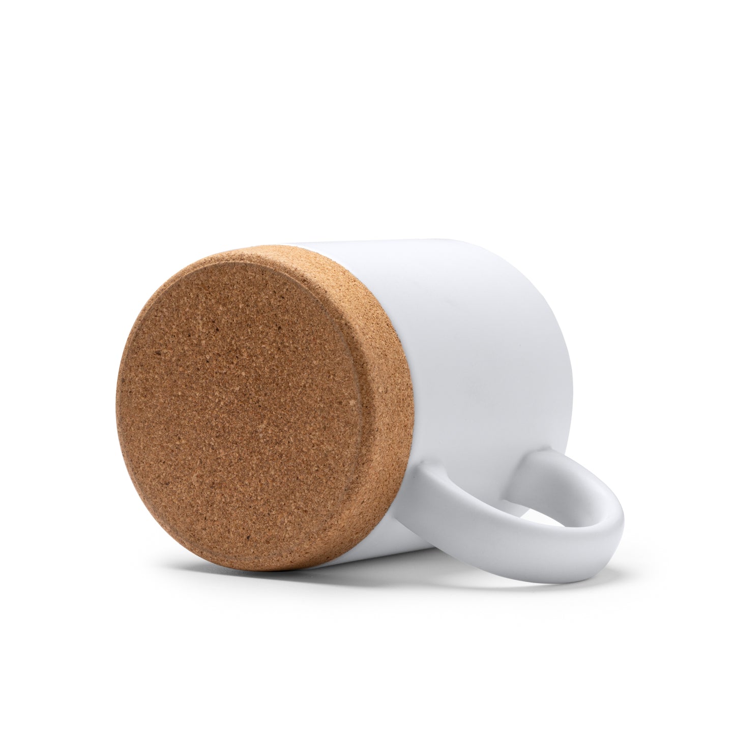 Cană ceramică cu bază din plută