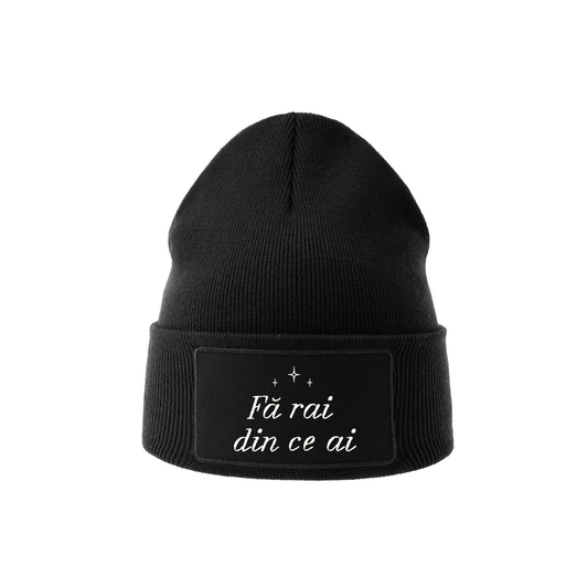 Fes „Fă rai din ce ai” - Negru