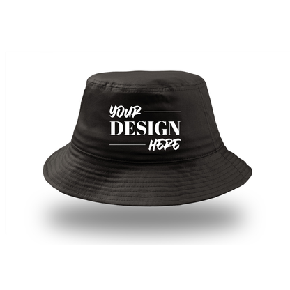 Bucket Hat Atlantis Cotton Negru