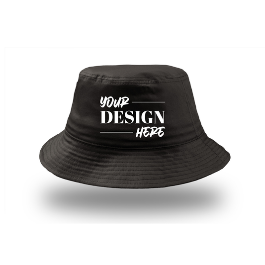 Bucket Hat Atlantis Cotton Negru