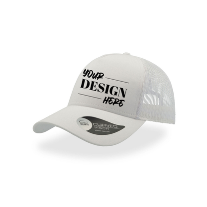 Șapcă Atlantis Rapper Cotton Alb