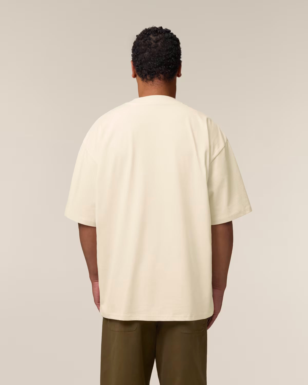 Tricou oversized Stanley Stella Blaster 2.0 Cream