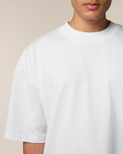 Tricou oversized Stanley Stella Blaster 2.0 Alb