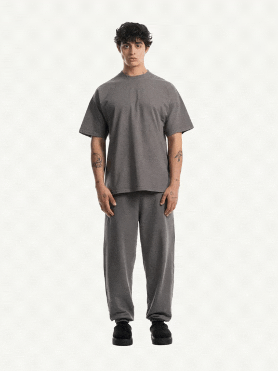 Tricou WATC Oversized Pigment Grey