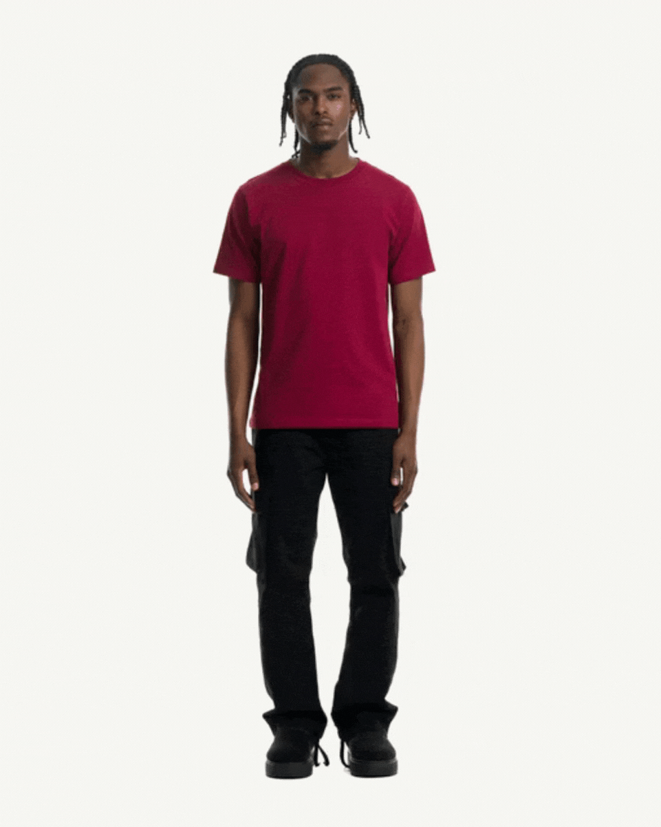 Tricou WATC Regular Burgundy