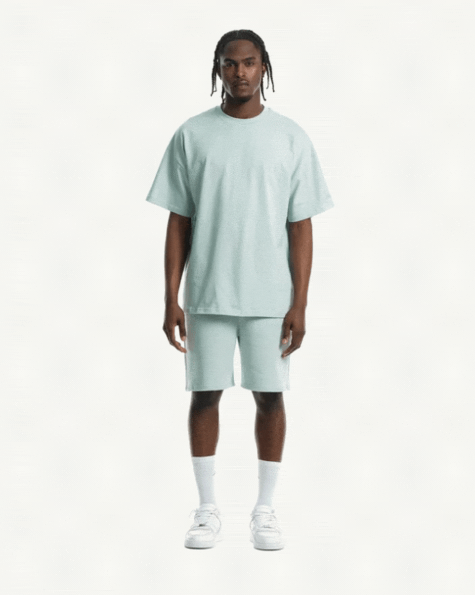 Tricou WATC Oversized Cold Blue