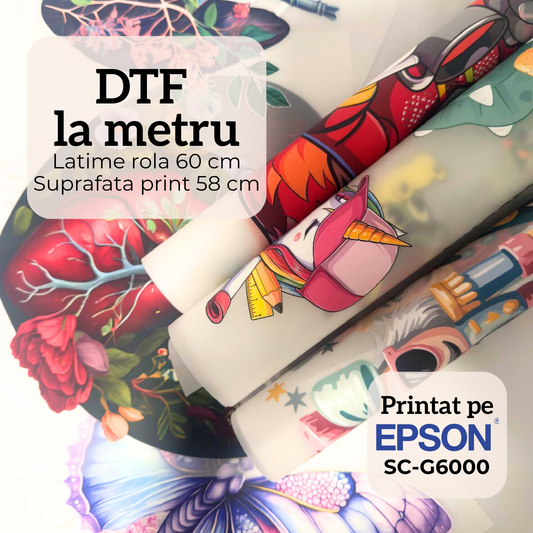 DTF la metru