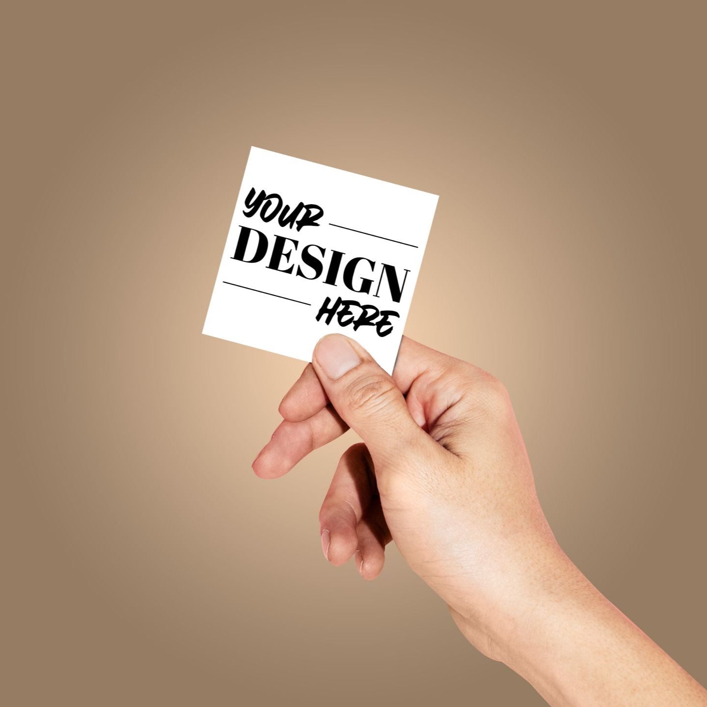 Sticker patrat personalizat