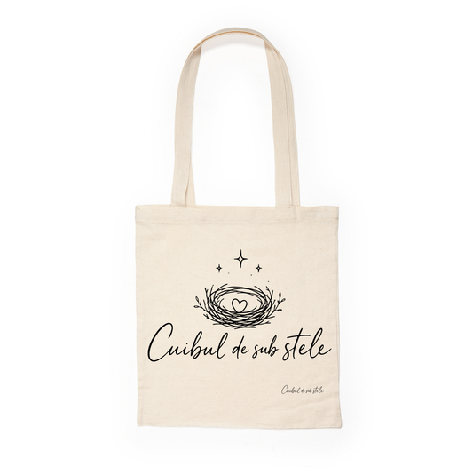 Tote bag „Cuibul de sub stele”