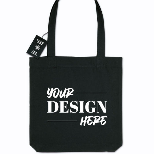 Tote Bag Negru 300gsm